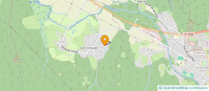 localisation de l'entreprise INDIVISION REYGAGNE  GIEZ