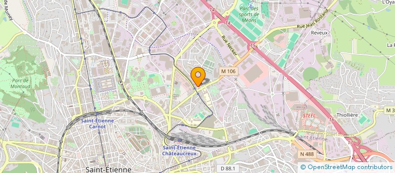 localisation de l'entreprise INDIVISION REYNAUD  SAINT-ETIENNE