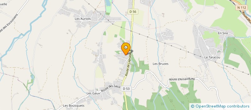 localisation de l'entreprise INDIVISION REYNIER BRIEND  LABRUGUIERE