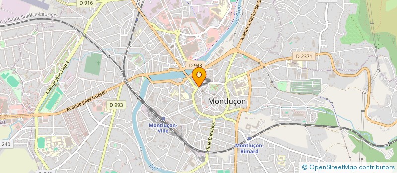 localisation de l'entreprise INDIVISION REYT à MONTLUCON