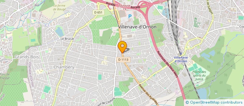 localisation de l'entreprise INDIVISION REYT-RAVAUT à VILLENAVE-D'ORNON