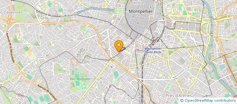 localisation de l'entreprise INDIVISION RIBAS PORTELLA - DONAN à MONTPELLIER