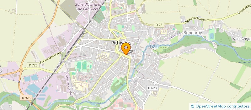 localisation de l'entreprise INDIVISION RIBEIRO BARILLET à PITHIVIERS