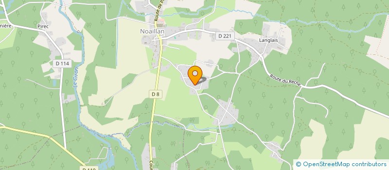 localisation de l'entreprise INDIVISION RICARD  NOAILLAN