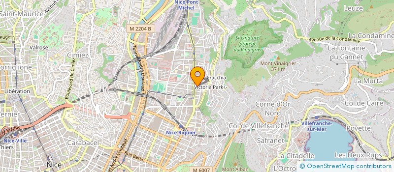 localisation de l'entreprise INDIVISION RICCIARDI à NICE