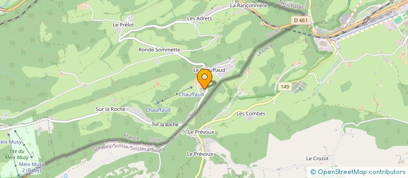 localisation de l'entreprise INDIVISION RICHARD KIRSCH  VILLERS-LE-LAC