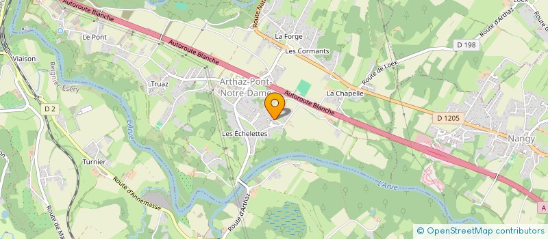 localisation de l'entreprise INDIVISION RICHON  ARTHAZ-PONT-NOTRE-DAME