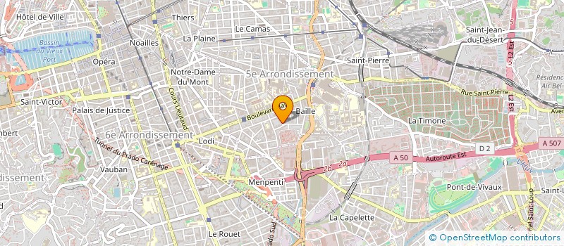 localisation de l'entreprise INDIVISION RICHOU BESCHMOUT à MARSEILLE