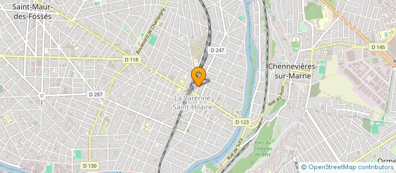 localisation de l'entreprise INDIVISION RICHOUX à SAINT-MAUR-DES-FOSSES