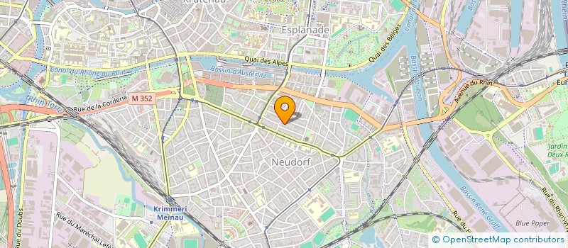 localisation de l'entreprise INDIVISION RIDAO CASTILLERO  STRASBOURG