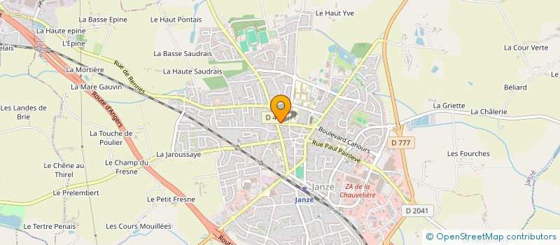 localisation de l'entreprise INDIVISION RIDARD  JANZE