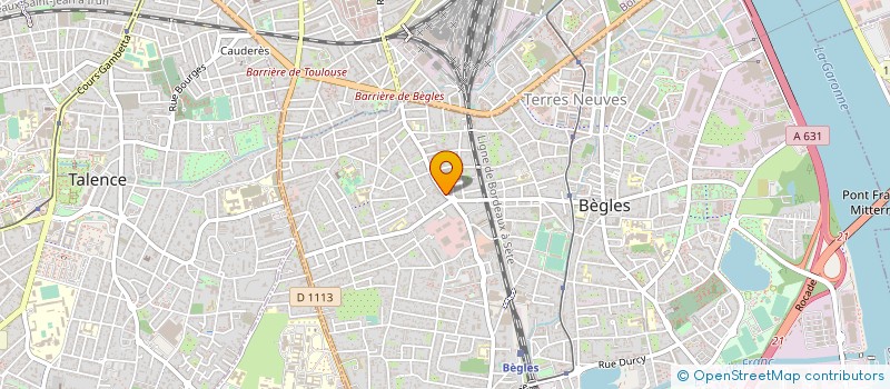 localisation de l'entreprise INDIVISION RIEU CASSAGNE à BEGLES