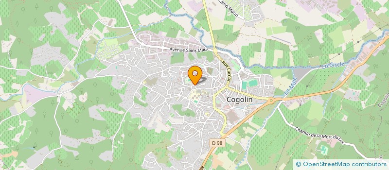 localisation de l'entreprise INDIVISION RIGAUDO-MESSINA  LA MOLE