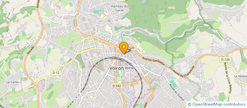 localisation de l'entreprise INDIVISION RIGOT JOSEPH à VOIRON
