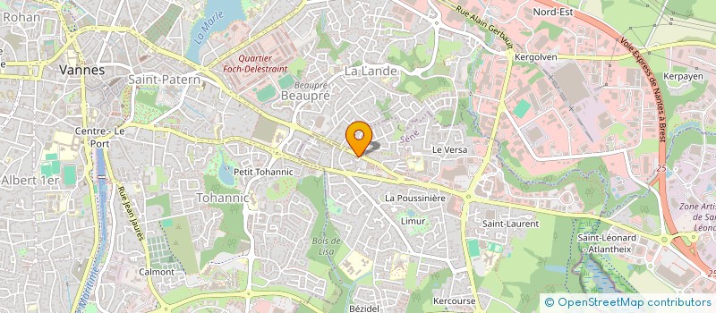 localisation de l'entreprise INDIVISION RIGUIDEL GOURIOU à SENE