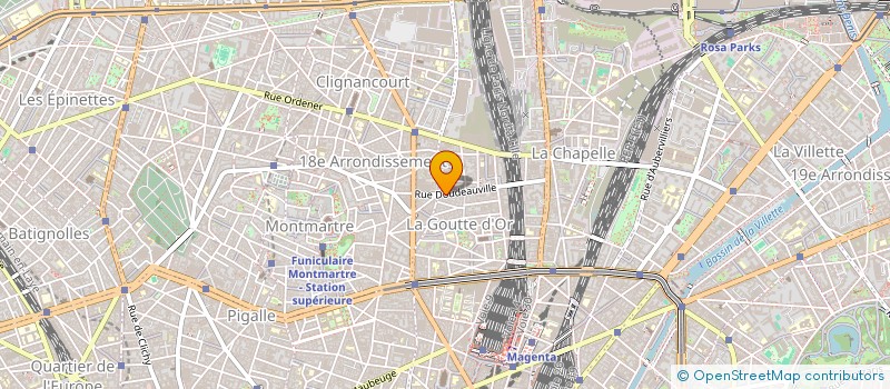 localisation de l'entreprise INDIVISION RIMBAUD JULES ET RIMBAUD CATHERINE  PARIS