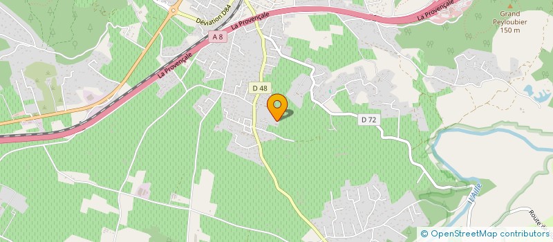 localisation de l'entreprise INDIVISION RINALDI SANGUINETTI à VIDAUBAN