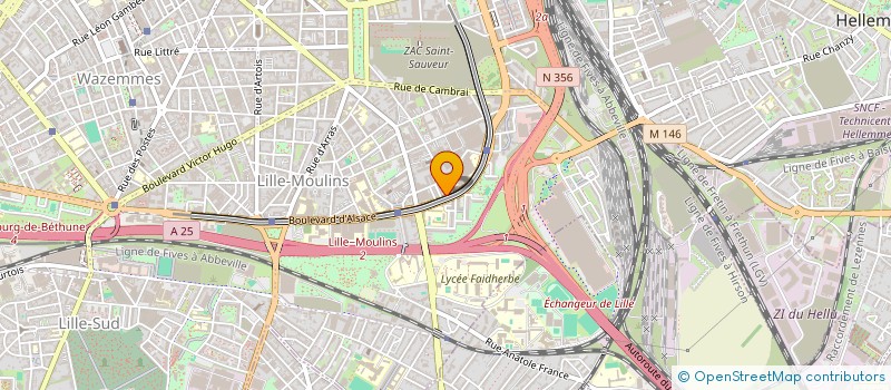 localisation de l'entreprise INDIVISION RIO BEZNINA à LILLE