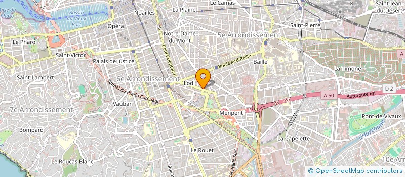 localisation de l'entreprise INDIVISION RIOS - LESTE à MARSEILLE