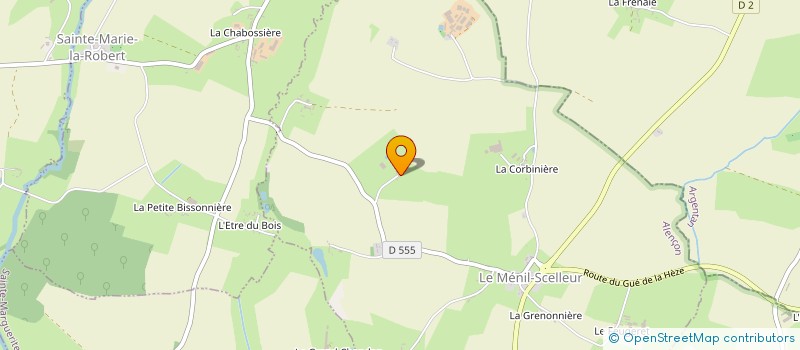 localisation de l'entreprise INDIVISION RIPAUX à LE MENIL-SCELLEUR
