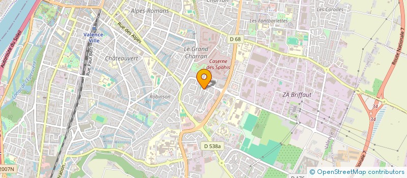 localisation de l'entreprise INDIVISION RISPAL - SOARES  VALENCE