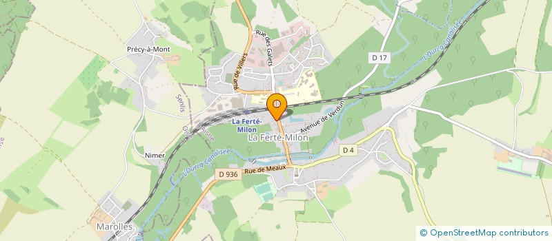 localisation de l'entreprise INDIVISION RITZU  LA FERTE-MILON