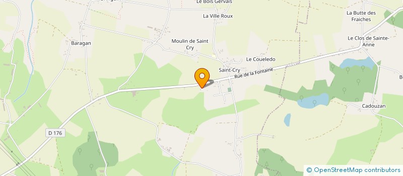 localisation de l'entreprise INDIVISION RIVALLAND  NIVILLAC