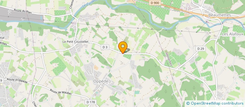 localisation de l'entreprise INDIVISION RIVAREL MICHEL ET MARIE LAURE  OPPEDE