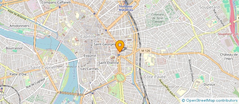 localisation de l'entreprise INDIVISION RIVEYRAN  TOULOUSE