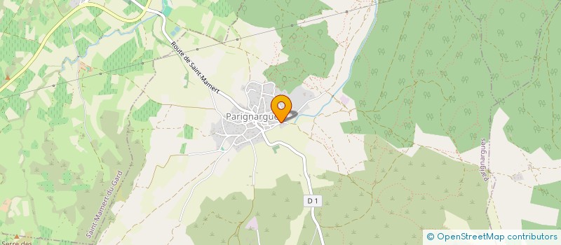 localisation de l'entreprise INDIVISION RIVIERE  PARIGNARGUES