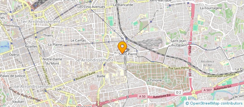 localisation de l'entreprise INDIVISION ROBBINO FLORIAN ET FERRERO CAROLINE à MARSEILLE