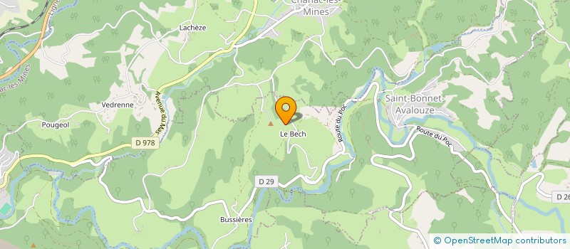 localisation de l'entreprise INDIVISION ROBERT  SAINT-MARTIAL-DE-GIMEL