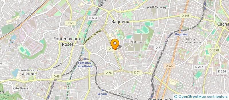 localisation de l'entreprise INDIVISION ROBERT à BAGNEUX