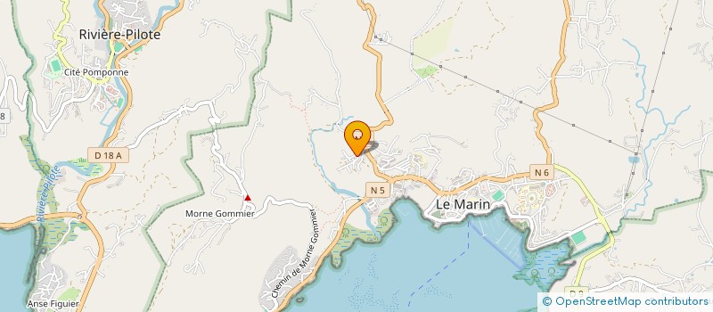 localisation de l'entreprise INDIVISION ROBERT ESQUIE  LE MARIN