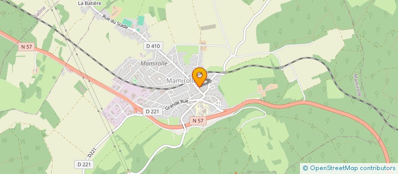 localisation de l'entreprise INDIVISION ROBERT ET MONIQUE POURCELOT  MAMIROLLE