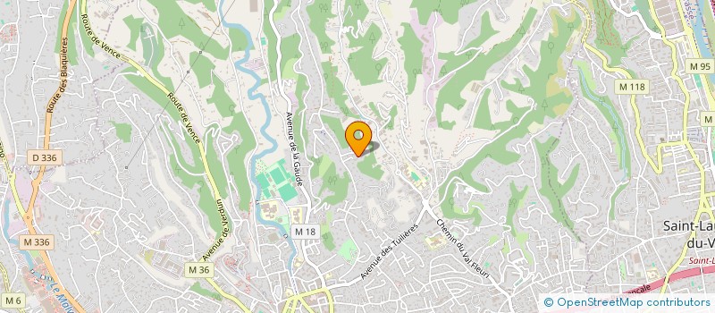localisation de l'entreprise INDIVISION ROBIN à CAGNES-SUR-MER