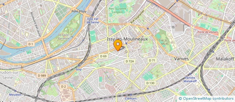 localisation de l'entreprise INDIVISION ROBIN CRUMP à ISSY-LES-MOULINEAUX