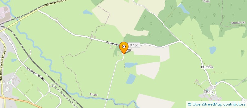 localisation de l'entreprise INDIVISION ROBINEAU BOURGNEUF à THAIX