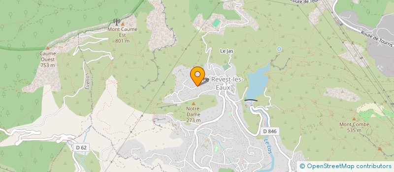 localisation de l'entreprise INDIVISION ROBUSTELLI  LE REVEST-LES-EAUX