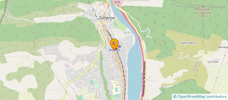 localisation de l'entreprise INDIVISION ROCA PELLEGRIN  SISTERON