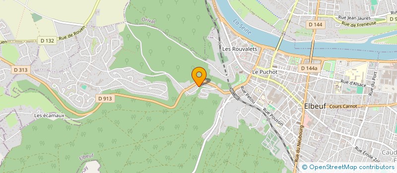 localisation de l'entreprise INDIVISION ROCHAT LAURENCE & LECOUILLARD DAVID  ELBEUF