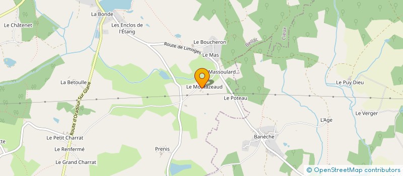 localisation de l'entreprise INDIVISION ROCHE  CIEUX