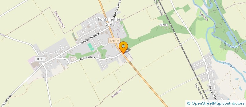 localisation de l'entreprise INDIVISION ROCHE - FILIPOZZI  FONTAINE-LES-GRES