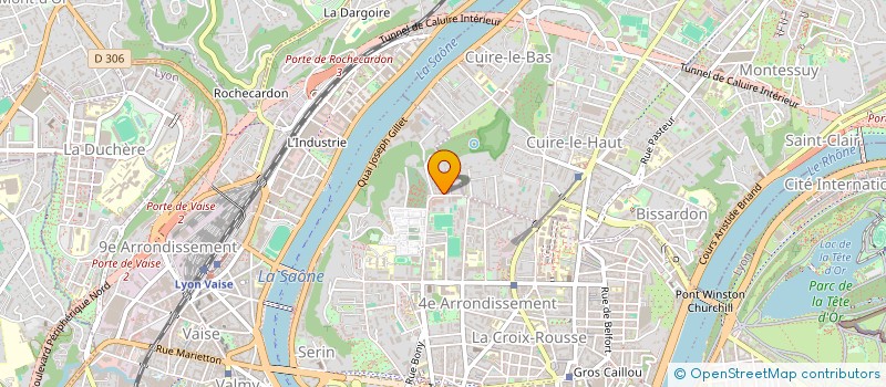 localisation de l'entreprise INDIVISION ROCHE FREDERIC  LYON