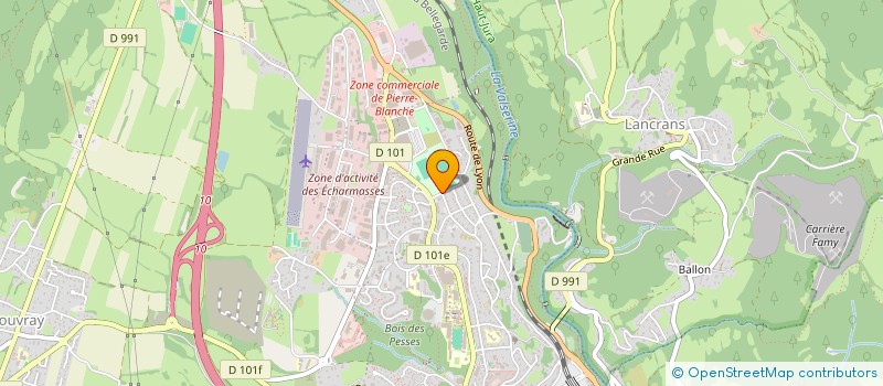 localisation de l'entreprise INDIVISION RODRIGUEZ / DELULLIER à VALSERHONE