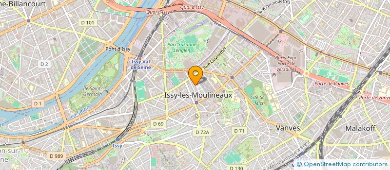 localisation de l'entreprise INDIVISION RODRIGUEZ / FERNANDEZ à ISSY-LES-MOULINEAUX