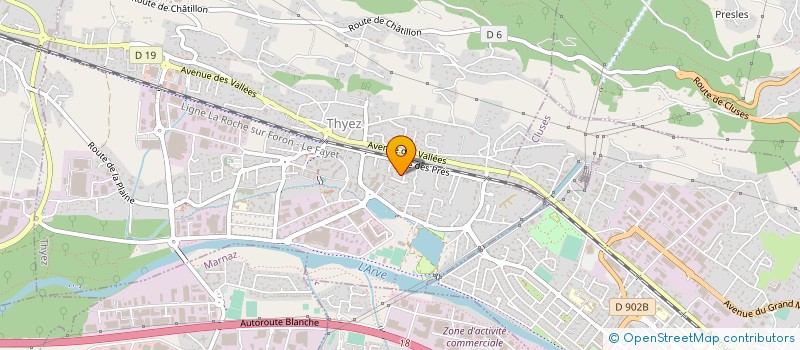 localisation de l'entreprise INDIVISION ROGAZY MARTIAL  THYEZ