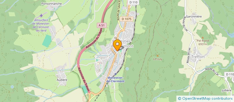 localisation de l'entreprise INDIVISION ROGER CAPRIO  MONESTIER-DE-CLERMONT