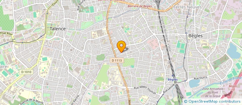 localisation de l'entreprise INDIVISION ROIG BARRERE à BEGLES