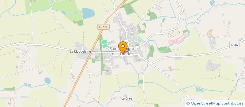 localisation de l'entreprise INDIVISION ROINE JEAN YVES ET CHRISTOPHE  SAINT-VINCENT-DES-LANDES